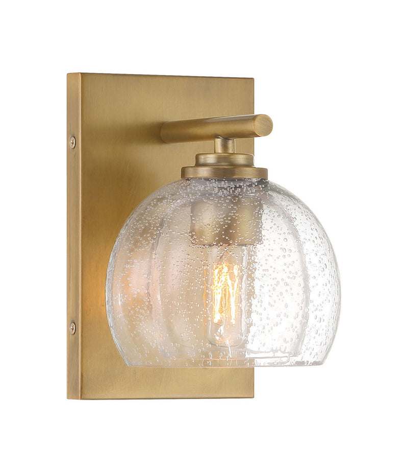 One Light Vanity<br /><span style="color:#4AB0CE;">Entrega: 4-10 dias en USA</span><br /><span style="color:#4AB0CE;font-size:60%;">PREGUNTE POR ENTREGA EN PANAMA</span><br />Collection: Glint<br />Finish: Legacy Brass