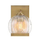 One Light Vanity<br /><span style="color:#4AB0CE;">Entrega: 4-10 dias en USA</span><br /><span style="color:#4AB0CE;font-size:60%;">PREGUNTE POR ENTREGA EN PANAMA</span><br />Collection: Glint<br />Finish: Legacy Brass