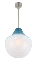 One Light Pendant<br /><span style="color:#4AB0CE;">Entrega: 17-18 semanas en USA</span><br /><span style="color:#4AB0CE;font-size:60%;">PREGUNTE POR ENTREGA EN PANAMA</span><br />Collection: Pacific<br />Finish: Brushed Nickel