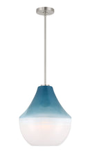 One Light Pendant<br /><span style="color:#4AB0CE;">Entrega: 4-10 dias en USA</span><br /><span style="color:#4AB0CE;font-size:60%;">PREGUNTE POR ENTREGA EN PANAMA</span><br />Collection: Pacific<br />Finish: Brushed Nickel