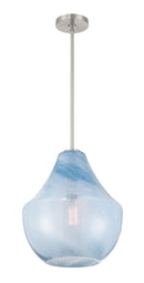 One Light Pendant<br /><span style="color:#4AB0CE;">Entrega: 4-10 dias en USA</span><br /><span style="color:#4AB0CE;font-size:60%;">PREGUNTE POR ENTREGA EN PANAMA</span><br />Collection: Pacific<br />Finish: Brushed Nickel