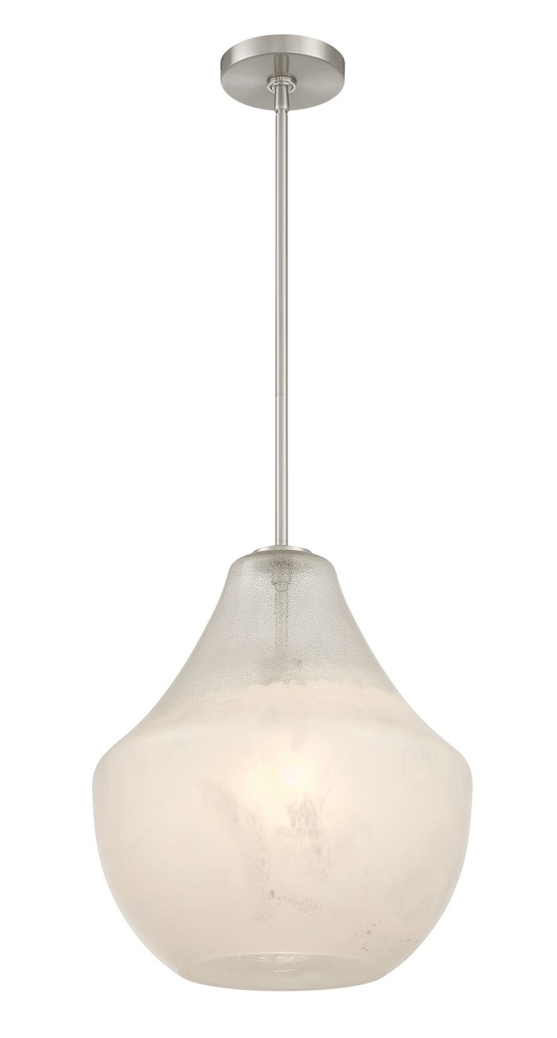 One Light Pendant<br /><span style="color:#4AB0CE;">Entrega: 4-10 dias en USA</span><br /><span style="color:#4AB0CE;font-size:60%;">PREGUNTE POR ENTREGA EN PANAMA</span><br />Collection: Pacific<br />Finish: Brushed Nickel