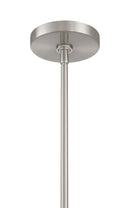 Minka-Lavery - 294-84 - One Light Pendant - Pacific - Brushed Nickel