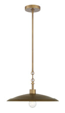 One Light Pendant<br /><span style="color:#4AB0CE;">Entrega: 2-3 semanas en USA</span><br /><span style="color:#4AB0CE;font-size:60%;">PREGUNTE POR ENTREGA EN PANAMA</span><br />Collection: York<br />Finish: Natural Brass