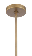 Minka-Lavery - 296-741 - One Light Pendant - York - Natural Brass