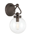 One Light Vanity<br /><span style="color:#4AB0CE;">Entrega: 4-10 dias en USA</span><br /><span style="color:#4AB0CE;font-size:60%;">PREGUNTE POR ENTREGA EN PANAMA</span><br />Collection: Stella<br />Finish: Dark Bronze