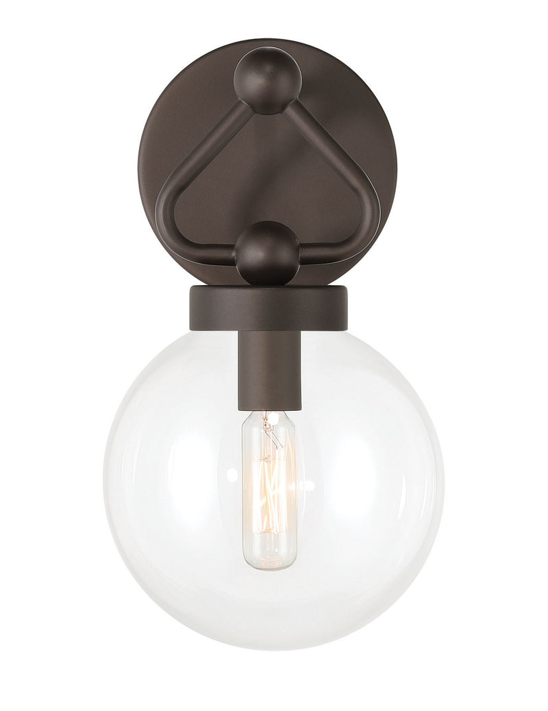 One Light Vanity<br /><span style="color:#4AB0CE;">Entrega: 4-10 dias en USA</span><br /><span style="color:#4AB0CE;font-size:60%;">PREGUNTE POR ENTREGA EN PANAMA</span><br />Collection: Stella<br />Finish: Dark Bronze