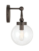 Minka-Lavery - 2971-860 - One Light Vanity - Stella - Dark Bronze