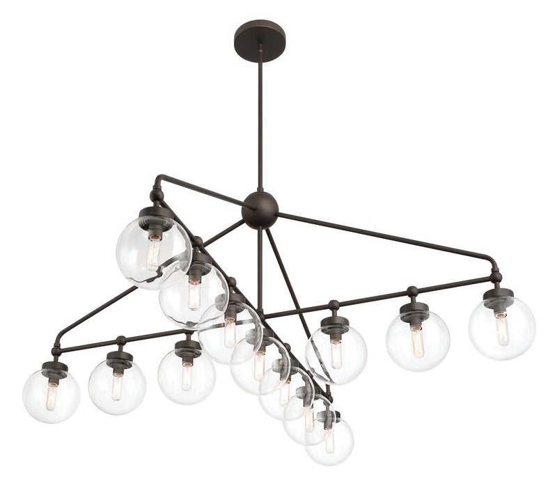 13 Light Chandelier<br /><span style="color:#4AB0CE;">Entrega: 4-10 dias en USA</span><br /><span style="color:#4AB0CE;font-size:60%;">PREGUNTE POR ENTREGA EN PANAMA</span><br />Collection: Stella<br />Finish: Dark Bronze