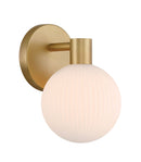 One Light Vanity<br /><span style="color:#4AB0CE;">Entrega: 4-10 dias en USA</span><br /><span style="color:#4AB0CE;font-size:60%;">PREGUNTE POR ENTREGA EN PANAMA</span><br />Collection: Fenton<br />Finish: Legacy Brass