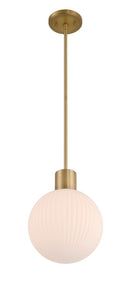 One Light Pendant<br /><span style="color:#4AB0CE;">Entrega: 4-10 dias en USA</span><br /><span style="color:#4AB0CE;font-size:60%;">PREGUNTE POR ENTREGA EN PANAMA</span><br />Collection: Fenton<br />Finish: Legacy Brass