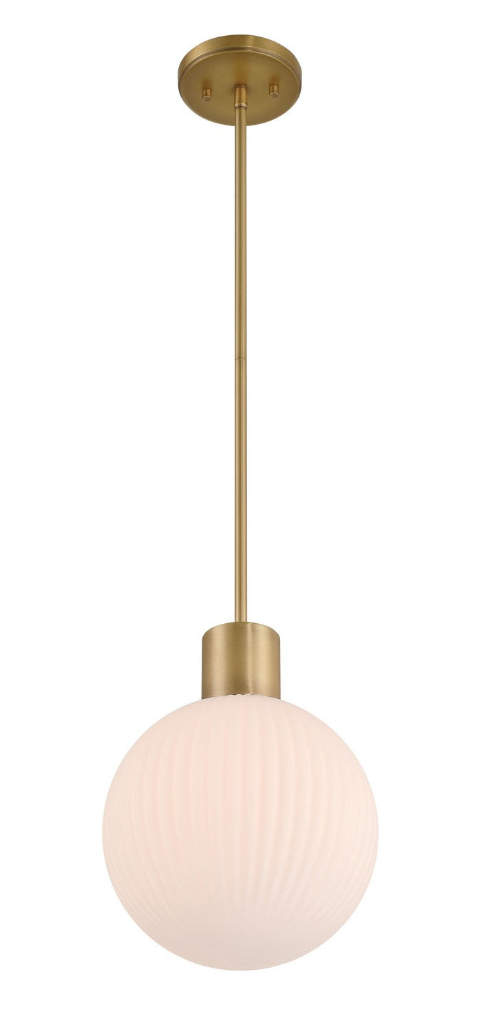 One Light Pendant<br /><span style="color:#4AB0CE;">Entrega: 4-10 dias en USA</span><br /><span style="color:#4AB0CE;font-size:60%;">PREGUNTE POR ENTREGA EN PANAMA</span><br />Collection: Fenton<br />Finish: Legacy Brass