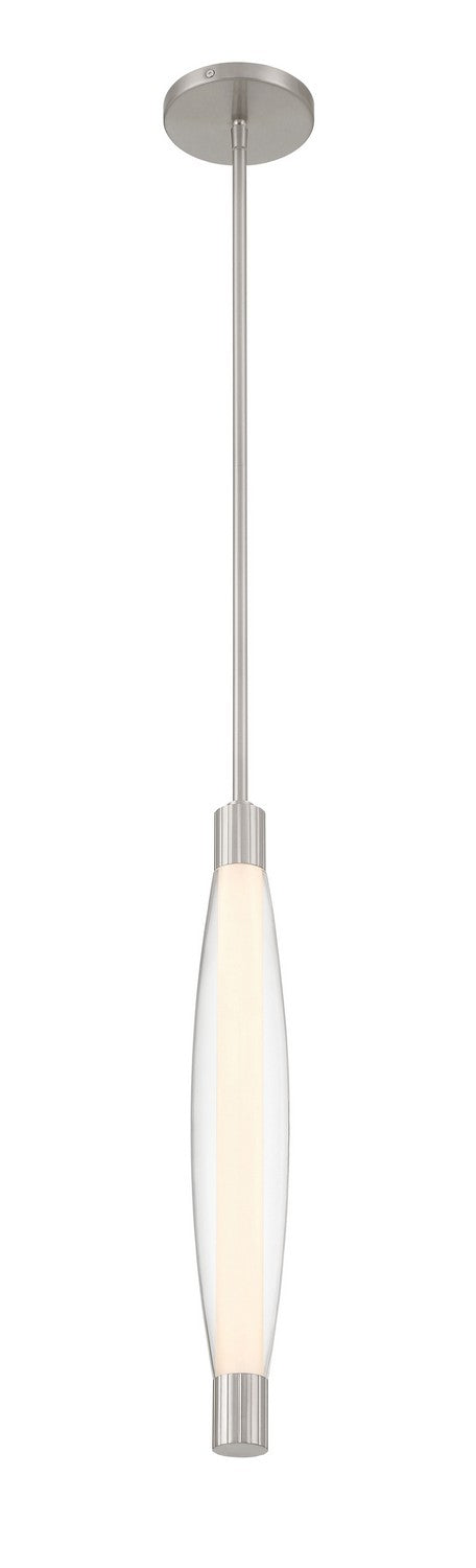 LED Pendant<br /><span style="color:#4AB0CE;">Entrega: 4-10 dias en USA</span><br /><span style="color:#4AB0CE;font-size:60%;">PREGUNTE POR ENTREGA EN PANAMA</span><br />Collection: Verto<br />Finish: Brushed Nickel