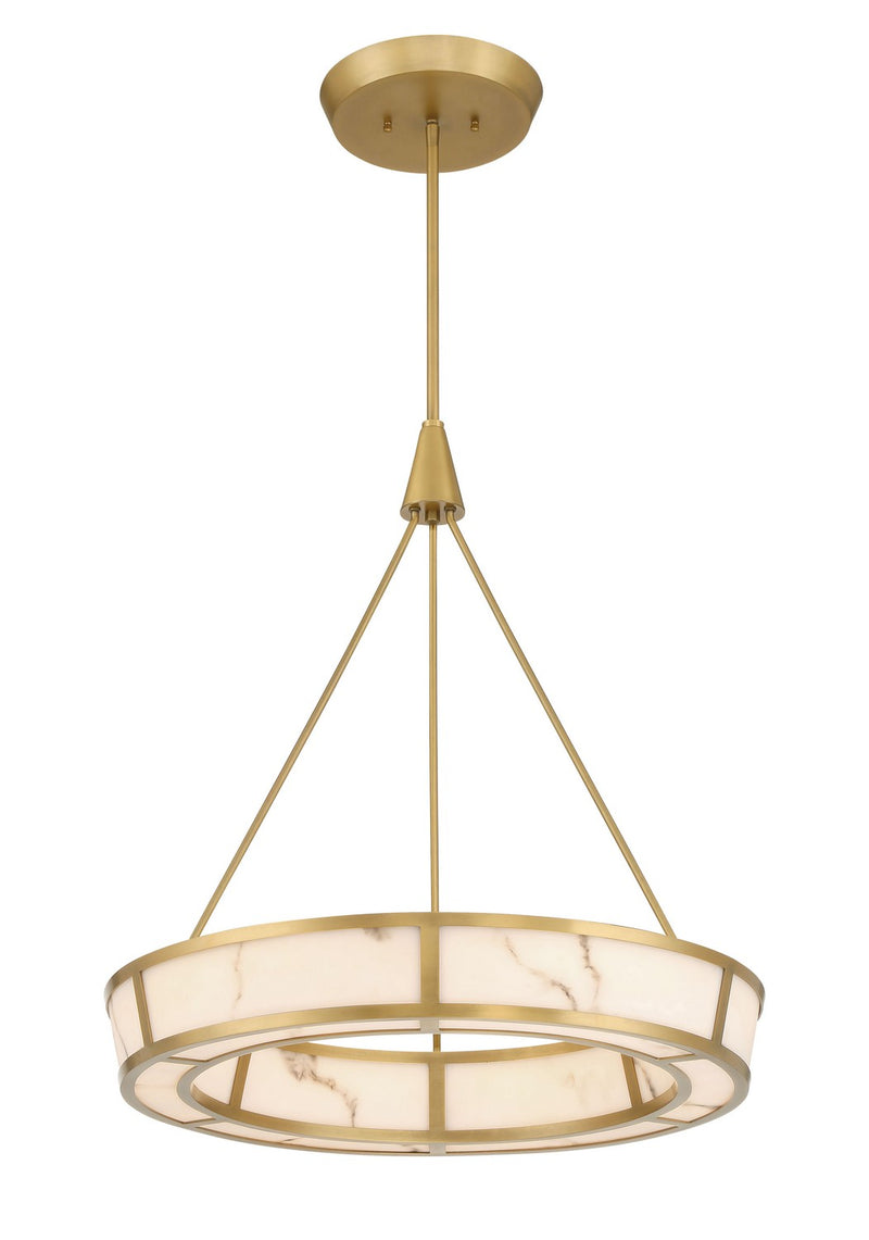 LED Pendant<br /><span style="color:#4AB0CE;">Entrega: 4-10 dias en USA</span><br /><span style="color:#4AB0CE;font-size:60%;">PREGUNTE POR ENTREGA EN PANAMA</span><br />Collection: Velaris<br />Finish: Legacy Brass