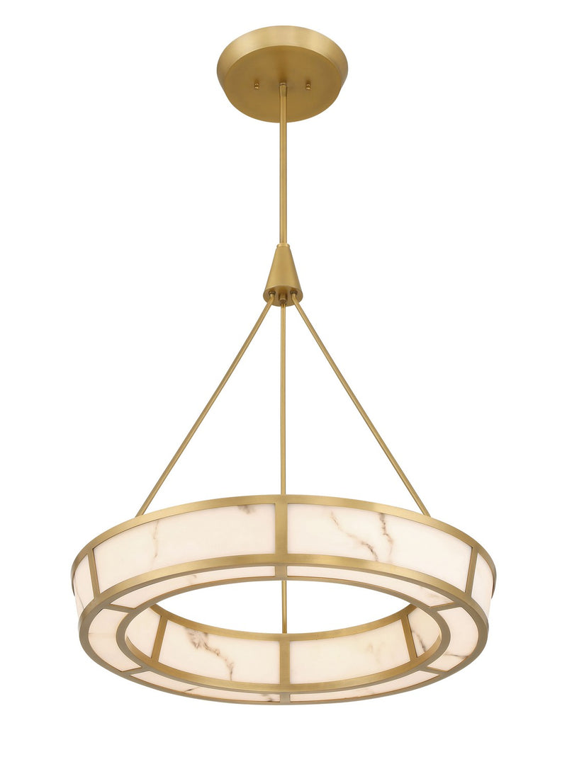 LED Pendant<br /><span style="color:#4AB0CE;">Entrega: 4-10 dias en USA</span><br /><span style="color:#4AB0CE;font-size:60%;">PREGUNTE POR ENTREGA EN PANAMA</span><br />Collection: Velaris<br />Finish: Legacy Brass