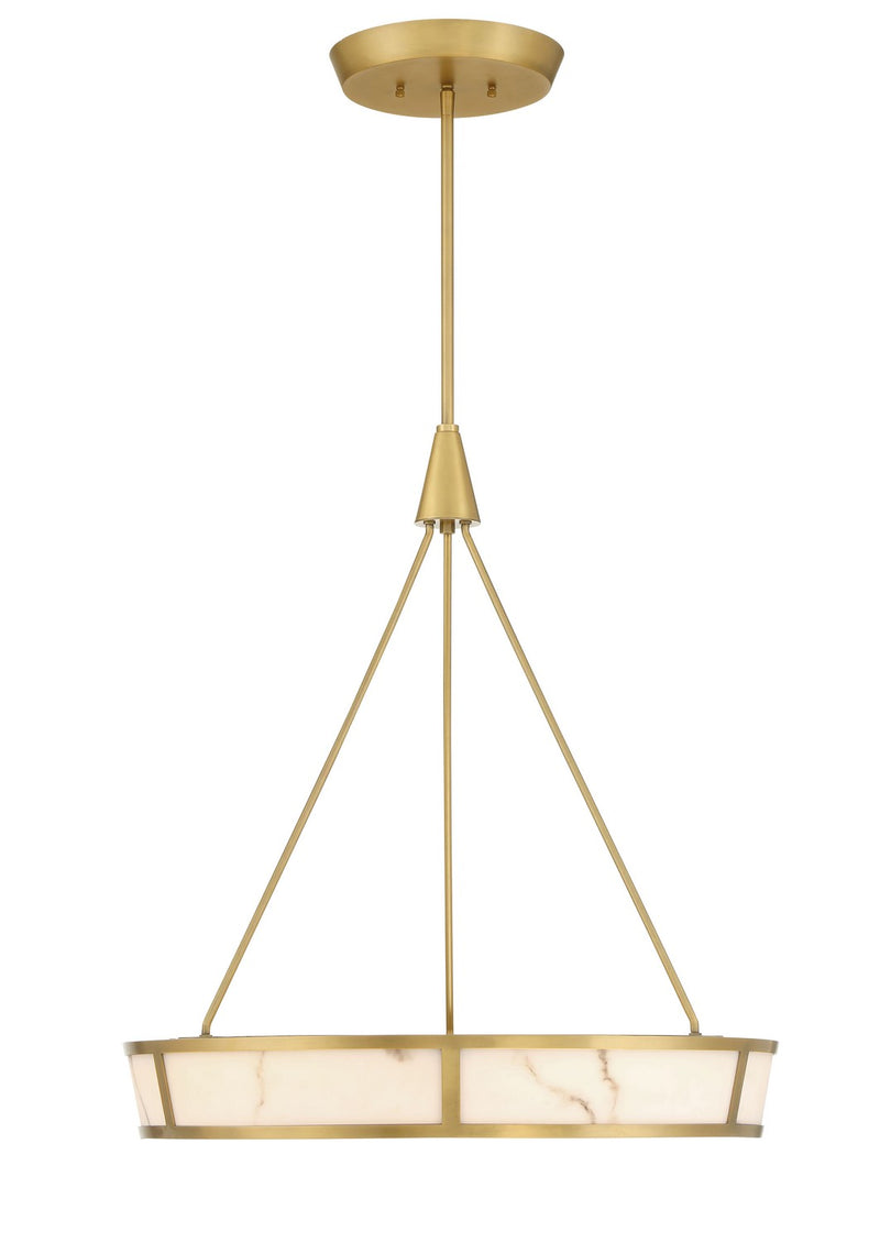 LED Pendant<br /><span style="color:#4AB0CE;">Entrega: 4-10 dias en USA</span><br /><span style="color:#4AB0CE;font-size:60%;">PREGUNTE POR ENTREGA EN PANAMA</span><br />Collection: Velaris<br />Finish: Legacy Brass