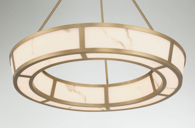 LED Pendant<br /><span style="color:#4AB0CE;">Entrega: 4-10 dias en USA</span><br /><span style="color:#4AB0CE;font-size:60%;">PREGUNTE POR ENTREGA EN PANAMA</span><br />Collection: Velaris<br />Finish: Legacy Brass