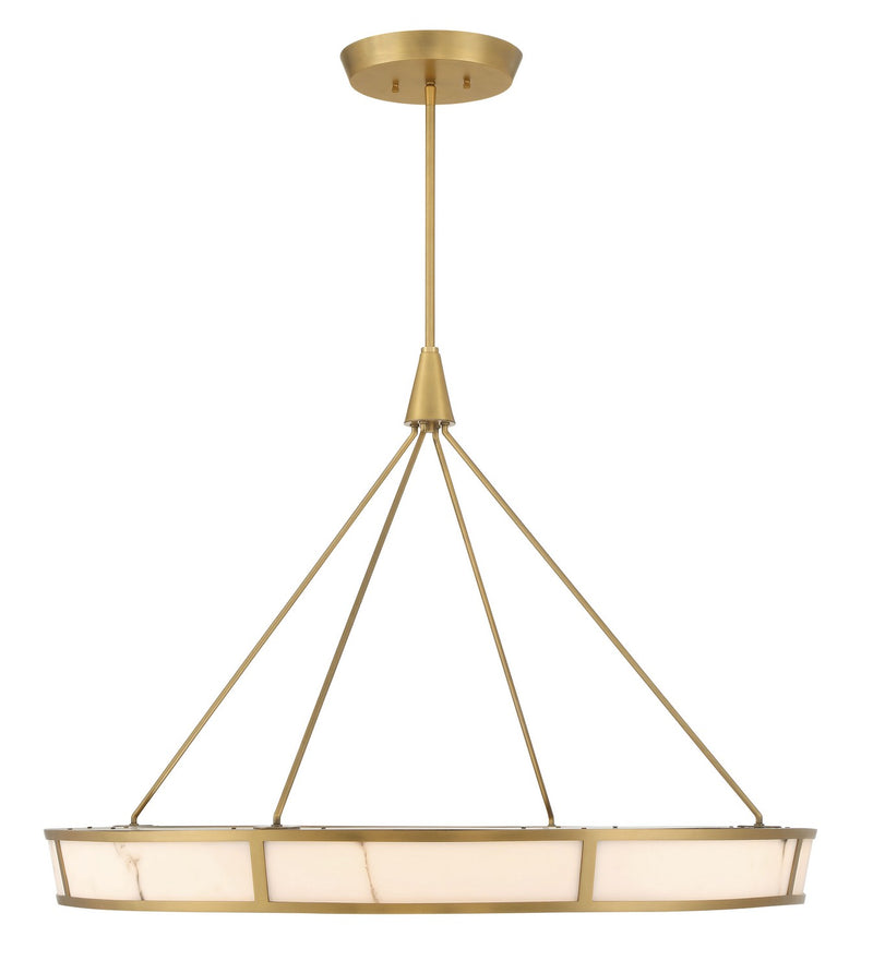 LED Pendant<br /><span style="color:#4AB0CE;">Entrega: 4-10 dias en USA</span><br /><span style="color:#4AB0CE;font-size:60%;">PREGUNTE POR ENTREGA EN PANAMA</span><br />Collection: Velaris<br />Finish: Legacy Brass