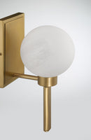 Minka-Lavery - 3491-732 - One Light Vanity - Mooncrest - Legacy Brass
