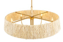 Six Light Pendant<br /><span style="color:#4AB0CE;">Entrega: 4-10 dias en USA</span><br /><span style="color:#4AB0CE;font-size:60%;">PREGUNTE POR ENTREGA EN PANAMA</span><br />Collection: Hellia<br />Finish: Legacy Brass