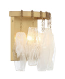 Two Light Wall Sconce<br /><span style="color:#4AB0CE;">Entrega: 4-10 dias en USA</span><br /><span style="color:#4AB0CE;font-size:60%;">PREGUNTE POR ENTREGA EN PANAMA</span><br />Collection: Willow<br />Finish: Legacy Brass