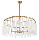 Six Light Pendant<br /><span style="color:#4AB0CE;">Entrega: 4-10 dias en USA</span><br /><span style="color:#4AB0CE;font-size:60%;">PREGUNTE POR ENTREGA EN PANAMA</span><br />Collection: Willow<br />Finish: Legacy Brass