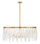 Six Light Pendant<br /><span style="color:#4AB0CE;">Entrega: 4-10 dias en USA</span><br /><span style="color:#4AB0CE;font-size:60%;">PREGUNTE POR ENTREGA EN PANAMA</span><br />Collection: Willow<br />Finish: Legacy Brass