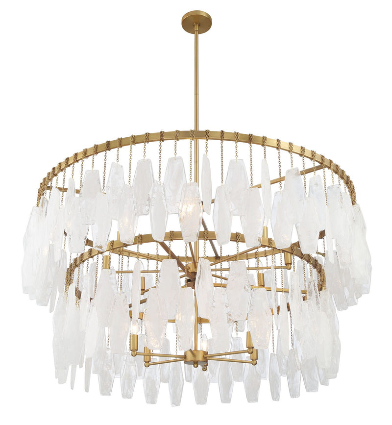 14 Light Pendant<br /><span style="color:#4AB0CE;">Entrega: 4-10 dias en USA</span><br /><span style="color:#4AB0CE;font-size:60%;">PREGUNTE POR ENTREGA EN PANAMA</span><br />Collection: Willow<br />Finish: Legacy Brass