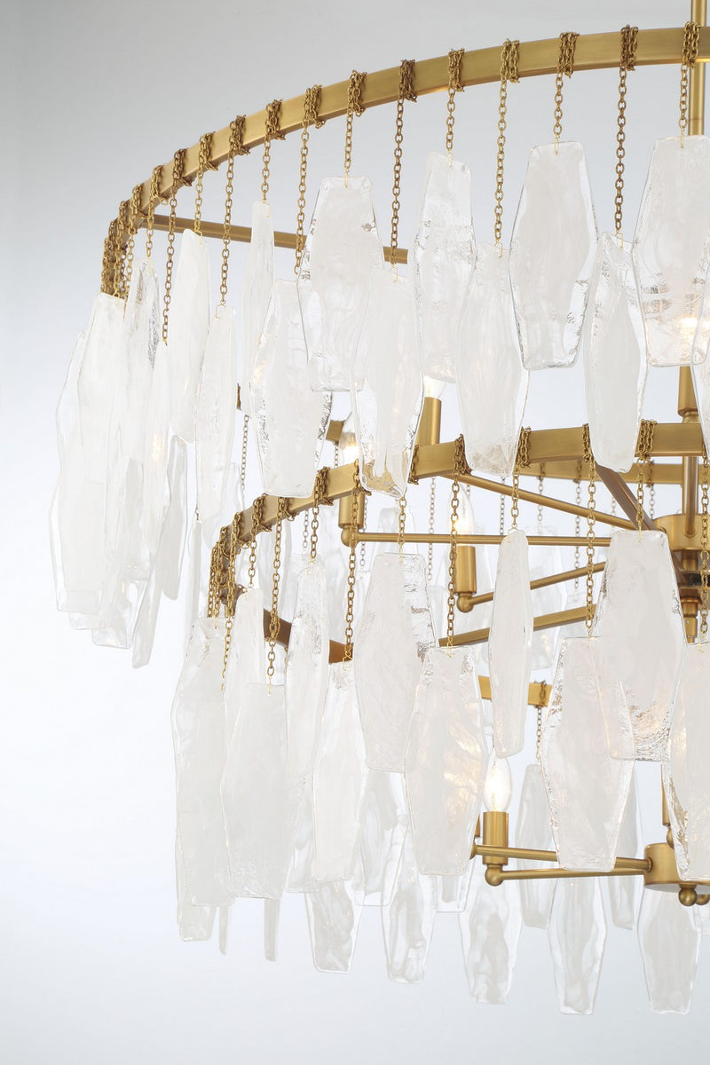 Minka-Lavery - 3628-732 - 14 Light Pendant - Willow - Legacy Brass