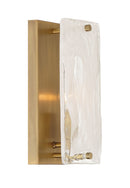 One Light Wall Sconce<br /><span style="color:#4AB0CE;">Entrega: 4-10 dias en USA</span><br /><span style="color:#4AB0CE;font-size:60%;">PREGUNTE POR ENTREGA EN PANAMA</span><br />Collection: Veil<br />Finish: Legacy Brass