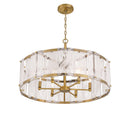 Six Light Pendant<br /><span style="color:#4AB0CE;">Entrega: 17-18 semanas en USA</span><br /><span style="color:#4AB0CE;font-size:60%;">PREGUNTE POR ENTREGA EN PANAMA</span><br />Collection: Veil<br />Finish: Legacy Brass