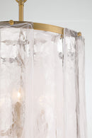 Six Light Pendant<br /><span style="color:#4AB0CE;">Entrega: 4-10 dias en USA</span><br /><span style="color:#4AB0CE;font-size:60%;">PREGUNTE POR ENTREGA EN PANAMA</span><br />Collection: Veil<br />Finish: Legacy Brass