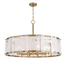 Ten Light Pendant<br /><span style="color:#4AB0CE;">Entrega: 4-10 dias en USA</span><br /><span style="color:#4AB0CE;font-size:60%;">PREGUNTE POR ENTREGA EN PANAMA</span><br />Collection: Veil<br />Finish: Legacy Brass