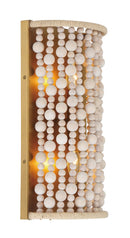 Two Light Wall Sconce<br /><span style="color:#4AB0CE;">Entrega: 4-10 dias en USA</span><br /><span style="color:#4AB0CE;font-size:60%;">PREGUNTE POR ENTREGA EN PANAMA</span><br />Collection: Horsmore<br />Finish: Painted Legacy Brass