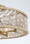 Minka-Lavery - 3645-870 - Four Light Semi Flush Mount - Horsmore - Painted Legacy Brass