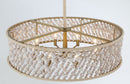 Eight Light Pendant<br /><span style="color:#4AB0CE;">Entrega: 4-10 dias en USA</span><br /><span style="color:#4AB0CE;font-size:60%;">PREGUNTE POR ENTREGA EN PANAMA</span><br />Collection: Horsmore<br />Finish: Painted Legacy Brass