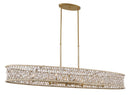 Eight Light Island Pendant<br /><span style="color:#4AB0CE;">Entrega: 4-10 dias en USA</span><br /><span style="color:#4AB0CE;font-size:60%;">PREGUNTE POR ENTREGA EN PANAMA</span><br />Collection: Horsmore<br />Finish: Painted Legacy Brass