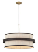 Six Light Pendant<br /><span style="color:#4AB0CE;">Entrega: 17-18 semanas en USA</span><br /><span style="color:#4AB0CE;font-size:60%;">PREGUNTE POR ENTREGA EN PANAMA</span><br />Collection: Harbor Wrap<br />Finish: Dark Bronze