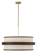Six Light Pendant<br /><span style="color:#4AB0CE;">Entrega: 2-3 semanas en USA</span><br /><span style="color:#4AB0CE;font-size:60%;">PREGUNTE POR ENTREGA EN PANAMA</span><br />Collection: Harbor Wrap<br />Finish: Dark Bronze