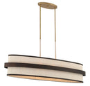 Eight Light Island Pendant<br /><span style="color:#4AB0CE;">Entrega: 13-14 semanas en USA</span><br /><span style="color:#4AB0CE;font-size:60%;">PREGUNTE POR ENTREGA EN PANAMA</span><br />Collection: Harbor Wrap<br />Finish: Dark Bronze