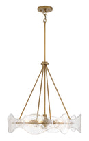 Six Light Pendant<br /><span style="color:#4AB0CE;">Entrega: 4-10 dias en USA</span><br /><span style="color:#4AB0CE;font-size:60%;">PREGUNTE POR ENTREGA EN PANAMA</span><br />Collection: Elora<br />Finish: Legacy Brass