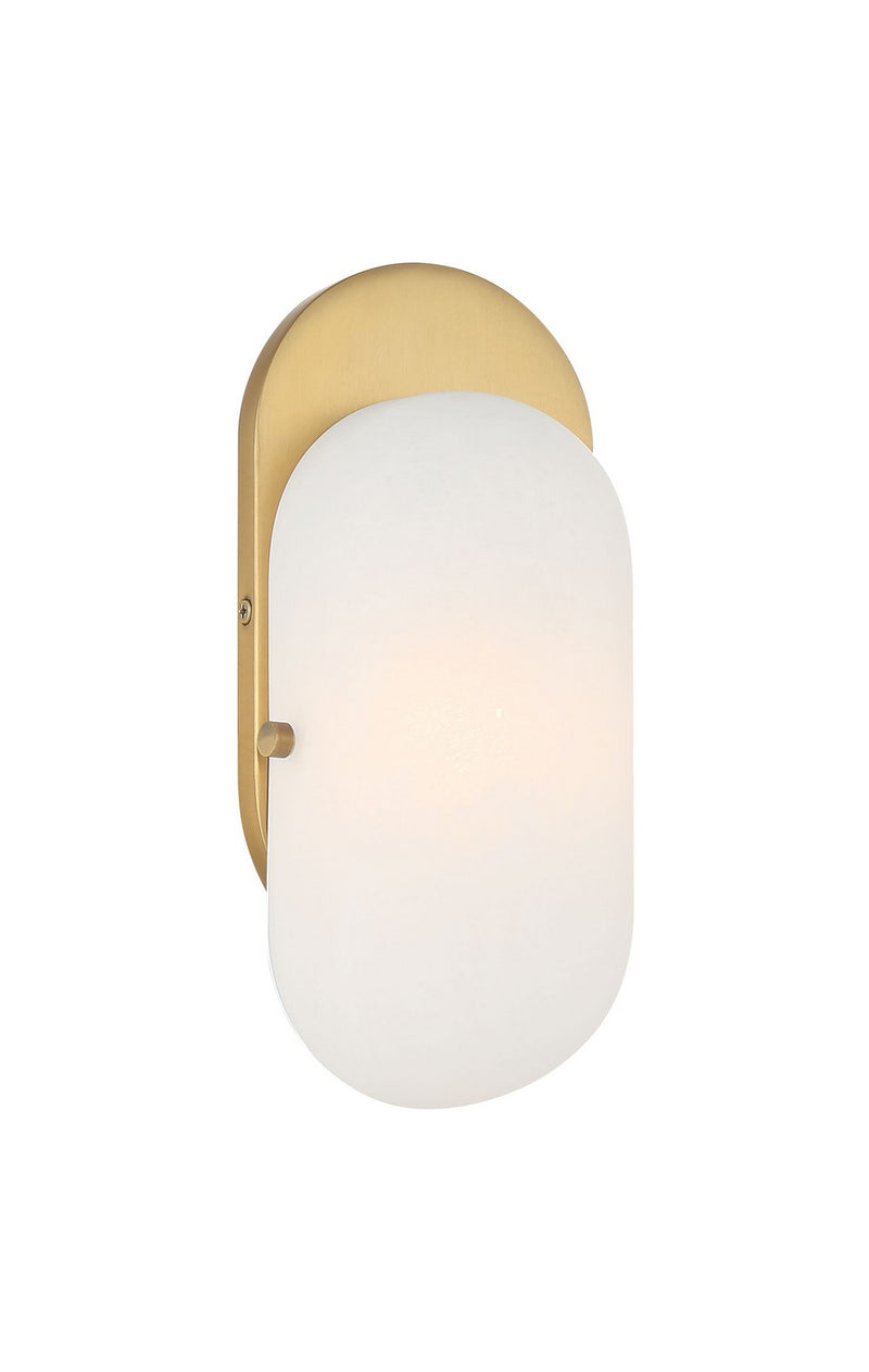 One Light Vanity<br /><span style="color:#4AB0CE;">Entrega: 4-10 dias en USA</span><br /><span style="color:#4AB0CE;font-size:60%;">PREGUNTE POR ENTREGA EN PANAMA</span><br />Collection: Heathcote<br />Finish: Legacy Brass