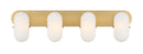 Four Light Vanity<br /><span style="color:#4AB0CE;">Entrega: 4-10 dias en USA</span><br /><span style="color:#4AB0CE;font-size:60%;">PREGUNTE POR ENTREGA EN PANAMA</span><br />Collection: Heathcote<br />Finish: Legacy Brass
