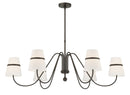 Six Light Chandelier<br /><span style="color:#4AB0CE;">Entrega: 4-10 dias en USA</span><br /><span style="color:#4AB0CE;font-size:60%;">PREGUNTE POR ENTREGA EN PANAMA</span><br />Collection: Althia<br />Finish: Textured Dark Bronze