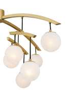 Minka-Lavery - 3748-732 - 13 Light Chandelier - Curven - Legacy Brass