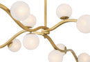 16 Light Chandelier<br /><span style="color:#4AB0CE;">Entrega: 6-7 semanas en USA</span><br /><span style="color:#4AB0CE;font-size:60%;">PREGUNTE POR ENTREGA EN PANAMA</span><br />Collection: Curven<br />Finish: Legacy Brass