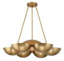 Six Light Chandelier<br /><span style="color:#4AB0CE;">Entrega: 4-10 dias en USA</span><br /><span style="color:#4AB0CE;font-size:60%;">PREGUNTE POR ENTREGA EN PANAMA</span><br />Collection: Ivy Lane<br />Finish: Legacy Brass