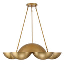 Six Light Chandelier<br /><span style="color:#4AB0CE;">Entrega: 4-10 dias en USA</span><br /><span style="color:#4AB0CE;font-size:60%;">PREGUNTE POR ENTREGA EN PANAMA</span><br />Collection: Ivy Lane<br />Finish: Legacy Brass