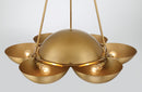 Six Light Chandelier<br /><span style="color:#4AB0CE;">Entrega: 4-10 dias en USA</span><br /><span style="color:#4AB0CE;font-size:60%;">PREGUNTE POR ENTREGA EN PANAMA</span><br />Collection: Ivy Lane<br />Finish: Legacy Brass