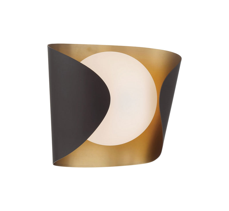 One Light Vanity<br /><span style="color:#4AB0CE;">Entrega: 4-10 dias en USA</span><br /><span style="color:#4AB0CE;font-size:60%;">PREGUNTE POR ENTREGA EN PANAMA</span><br />Collection: Flare<br />Finish: Dark Bronze